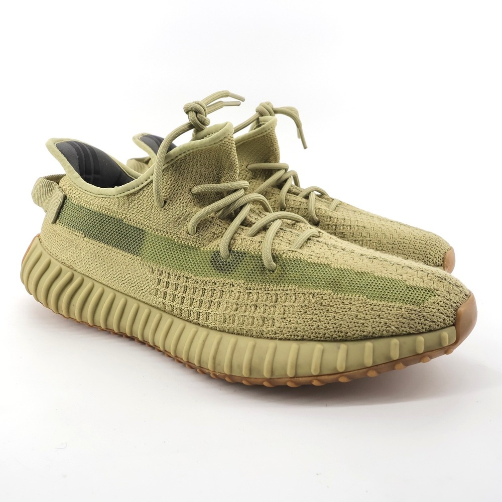 Adidas Yeezy Boost 350 V2 Marsh Sneakers Green Low Top Mens 11